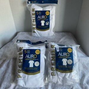 Kids White Short Sleeve Tee - 5 Pack